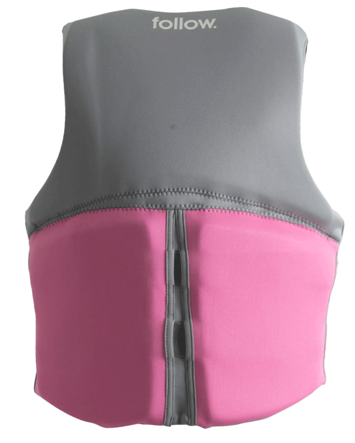 Follow Cure Womens CGA Life Vest - Fluro Pink 2