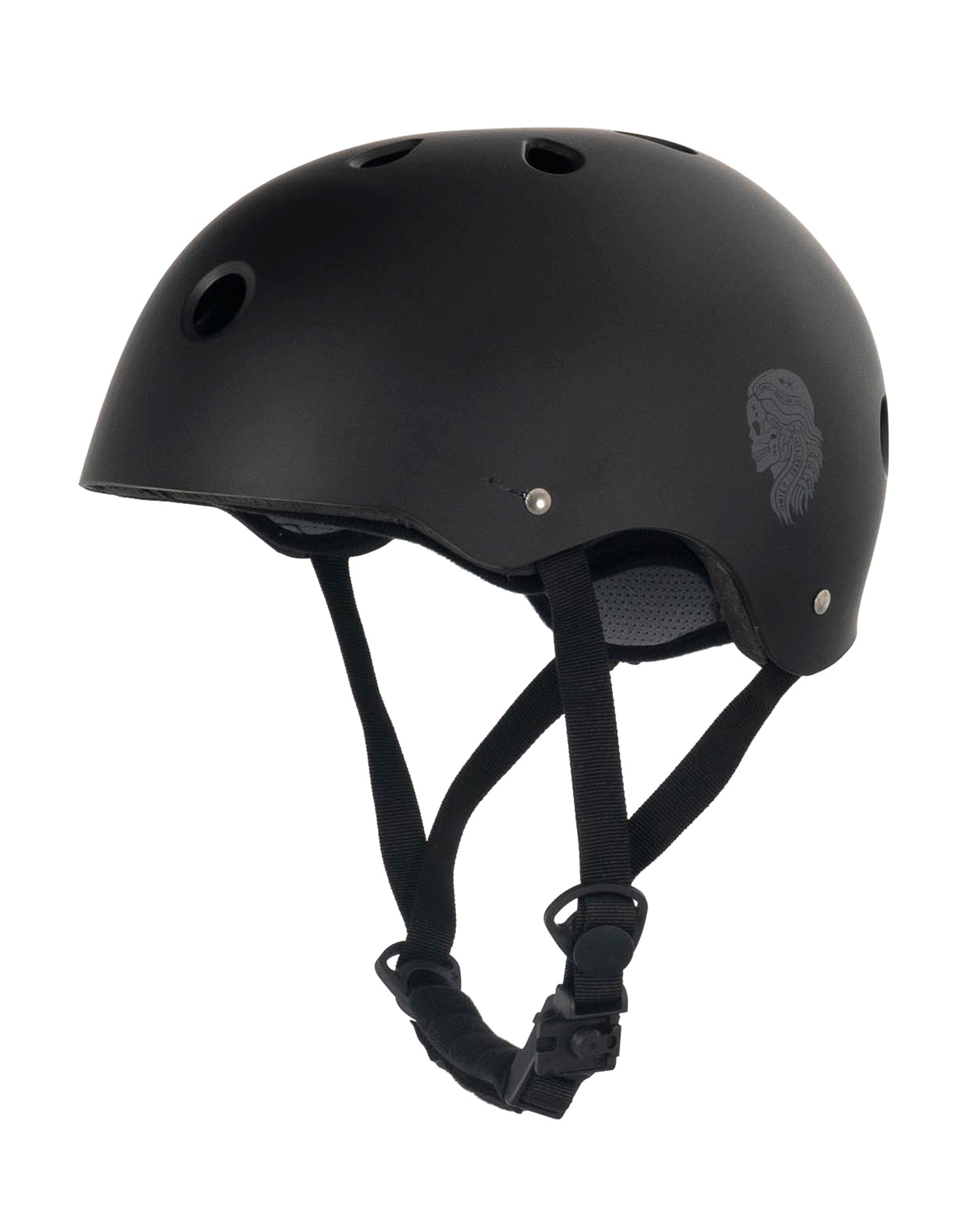 Follow Pro Helmet - Black/Charcoal font 2