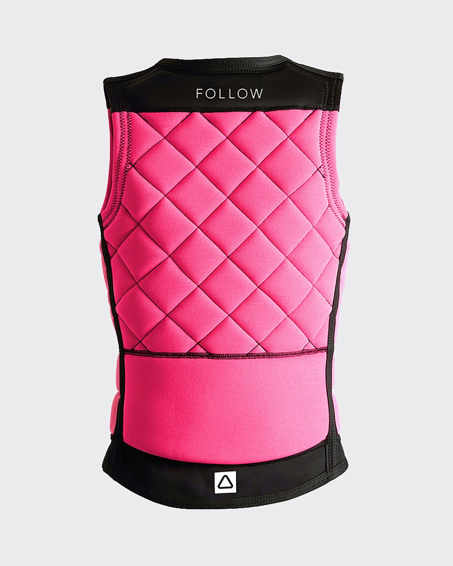 Follow Stow Impact Vest - Black/Pink